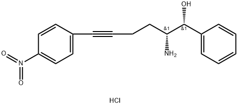 (1R၊2R)-2-amino-6-(4-nitrophenyl)-1-phenylhex-5-yn-1-olhydrochloride