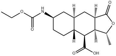 (1R,3aR,4aR,8aR,9S,9aR)-1-methyl-3-oxodecahydro-3H-spiro[naphtho[2,3-c]furan-6,2'-[1,3]dioxolane]-9 -carboxylic အက်ဆစ်