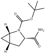 (1S၊3S၊5S)-3-(Aminocarbonyl)-2-azabicyclo[3.1.0]hexane-2-carboxylic acid tert-butyl အီစတာ