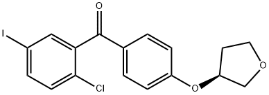 (2-Chloro-5-iodophenyl)[4-[[(3S)-tetrahydro-3-furanyl]oxy]phenyl]methone