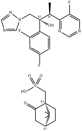(2R,3S)-2-(2,4-Difluorophenyl)-3-(5-fluoropyriMidin-4-yl)-1-(1H-1,2,4-triazol-1-yl)-2-butanol L (-)-Camphorsulfonate