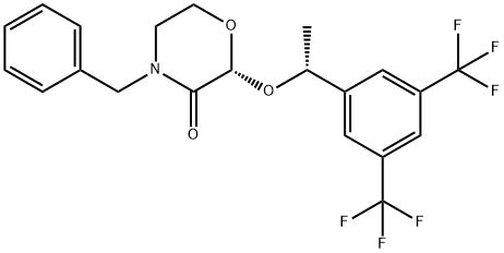 (2R)-4-benzyl-2-[(1R)-1-[3.5-bis(trifluoromethyl)phenyl]ethoxy]morpholin-3-one