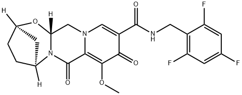 (2R,5S,13aR)-8-methoxy-7,9-dioxo-N-(2,4,6-trifluorobenzyl)-2,3,4,5,7,9,13,13a-octahydro-2၊ 5-methanopyrido[1',2':4,5]pyrazino[2,1-b][1,3]oxazepine-10-carboxamide