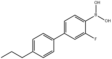 (3-Fluoro-4'-propyl-biphenyl-4-yl) ဘိုရိုနစ်အက်ဆစ်