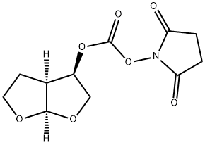 [(3R,3aS,6aR)-Hydroxyhexahydrofuro[2,3-β]furanyl Succinimidyl ကာဗွန်နိတ်