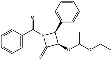 (3R၊4S)-1-Benzoyl-3-(1-ethoxyethoxy)-4-phenyl-2-azetidinone