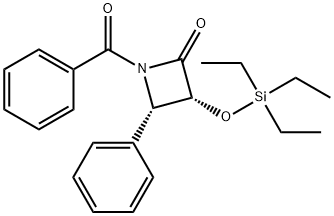(3R၊4S)-1-Benzoyl-4-phenyl-3-[(triethylsilyl)oxy]-2-azetidinone