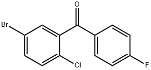 (5-bromo-2-chlorophenyl)(4-fluorophenyl) မီသနုန်း