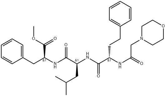 (alphaS)-alpha-[[2-(4-Morpholinyl)acetyl]amino]benzenebutanoyl-L-leucyl-L-phenylalanine မီသိုင်း အီစတာ
