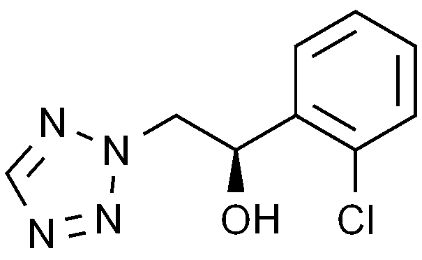 (αR)-α-(2-Chlorophenyl)-2H-tetrazole-2-အီသနော