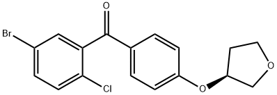 (၎)-(5-broMo-2-chlorophenyl)(4-(tetrahydrofuran-3-yloxy)phenyl)Methanone