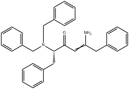 (S၊Z)-5-Amino-2-(dibenzylamino)-1,6-diphenylhex-4-en-3-one
