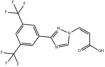 (Z)-3-(3-(3.5-bis(trifluoroMethyl)phenyl)-1H-1,2,4-triazol-1-yl)acrylic acid