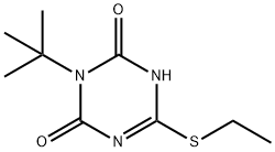 1,3,5-Triazine-2,4(1H,3H)-dione, 3-(1,1-dimethylethyl)-6-(ethylthio)-