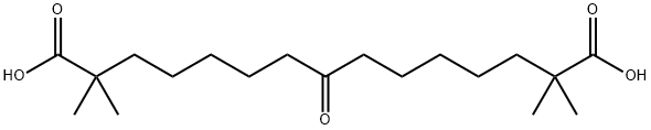 2,2,14,14-tetramethyl-8-oxopentadecanedioic အက်ဆစ်