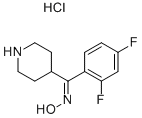 2.4-Difluorophenyl-(4-piperidinyl) မီသနွန် oxime ဟိုက်ဒရိုကလိုရိုက်