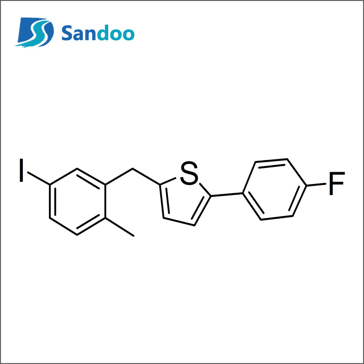 2-(4-ဖလိုရိုဖီနီ)-5-[(5-Iodo-2-Methylphenyl)Methyl]Thiophene