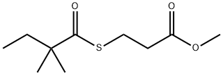 3-[(2,2-Dimethyl-1-oxobutyl)thio]propanoic acid မီသိုင်းအေစတာ