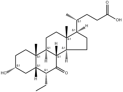 3α-hydroxy-6-ethyl-7-keto-5β-cholan-24-oic အက်ဆစ်