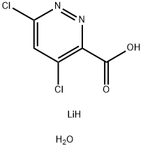 3-Pyridazinecarboxylic acid၊ 4.6-dichloro-၊ လီသီယမ်ဆား၊ hydrate (1:1:1)