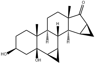 3b၊5-Dihydroxy-6b၊7b:15b၊16b-dimethylene-5b-androstan-17-one