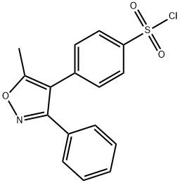 4-(5-Methyl-3-phenyl-4-isoxazolyl)benzenesulfonyl ကလိုရိုက်