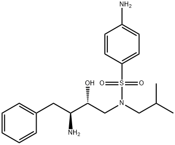 4-AMINO-N-[(2R,3S)-3-AMINO-2-HYDROXY-4-PHENYLBUTYL]-N-ISOBUTYLBENZEN-1-SULFONAMIDE