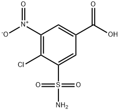 4-Chloro-3-nitro-5-sulphamoylbenzoic အက်ဆစ်