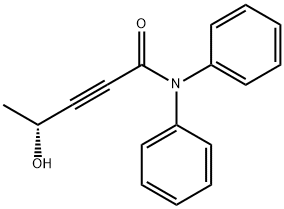 4-hydroxy-N၊N-diphenyl-(4R)-2-Pentynamide