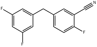 5-(3.5-difluorobenzyl)-2-fluorobenzonitrile