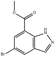 5-BROMO-7-INDAZOLECARBOXYLIC အက်ဆစ် METHYL ESTER