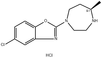 5-Chloro-2-((R)-5-Methyl-[1,4]diazepan-1-yl)benzooxazole ဟိုက်ဒရိုကလိုရိုက်