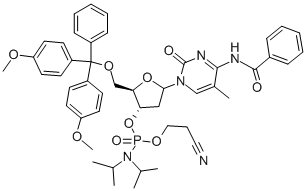 5'-O-(4,4'-DIMETHOXYTRITYL)-5-METHYL-N4-BENZOYL-2'-DEOXYCYTIDINE-3'-(2-CYANOETHYL-N၊N-DIISOPROPYL)PHOSPHORAMIDE