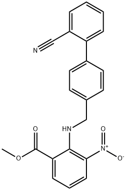 BENZOIC အက်ဆစ်၊ 2-[[(2'-CYANO[1,1'-BIPHENYL]-4-YL)methyl]AminO]-3-NITRO-METHYL ESTER