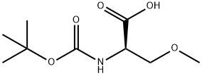 D-Serine၊ N-[(1,1-dimethylethoxy)carbonyl]-O-methyl- (9CI)