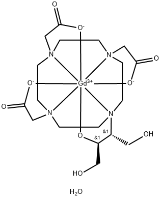 ဂါဒိုလီနီယမ်၊ [10-[2-(hydroxy-kO)-3-hydroxy-1-(hydroxymethyl)propyl]-1,4,7,10-tetraazacyclododecane-1၊ 4.7-triacetato(3-)-kN1,kN4,kN7,kN10,kO1,kO4,kO7]-,monohydrate၊[SA-8-1425362'5'-(R*,S*)]- (9CI)