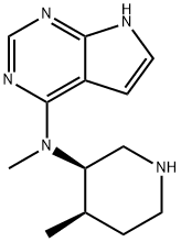 N-methyl-N-((3R၊4R)-4-methylpiperidin-3-yl)-7H-pyrrolo[2,3-d]pyrimidin-4-amine