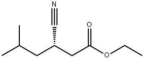 ၎)-3-Cyano-5-methyl hexanoic acid ethyl ester