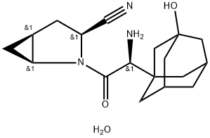 Saxagliptin ရေဓာတ်