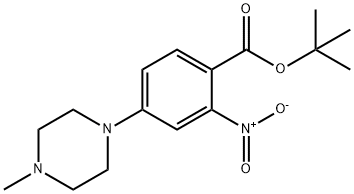 တာ့-ဘူတဲလ် 4-(4-methylpiperazin-1-yl)-2-နိုက်ထရိုဘင်ဇိုအတ်